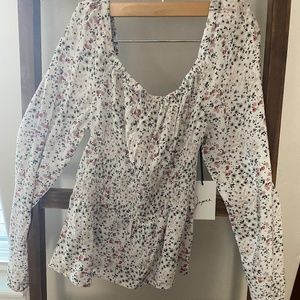 Japan Floral top